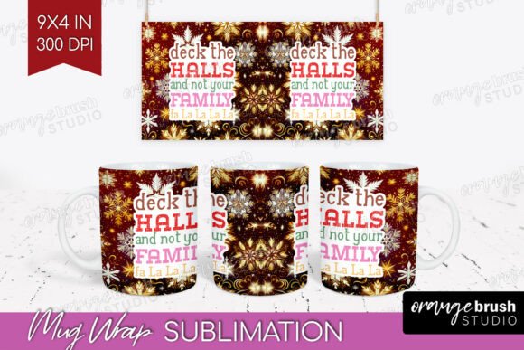 Download Funny Christmas Quote Mug Wrap PNG - Christmas quote Collection