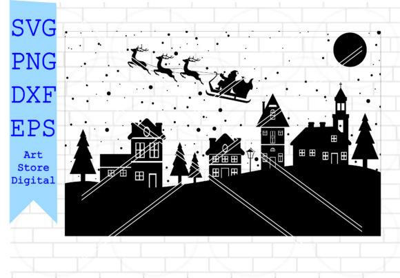Download Christmas Scene Svg. Christmas Santa Svg - Premium Resources