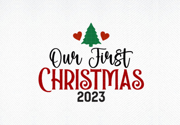 Download Our First Christmas 2023 Svg, Newly Wed - Christmas 2023 svg Collection