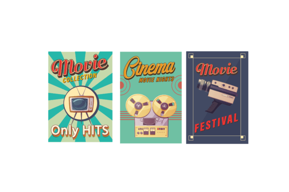 Download Movie Vintage Retro Wall Decoration - Wall decoration Collection