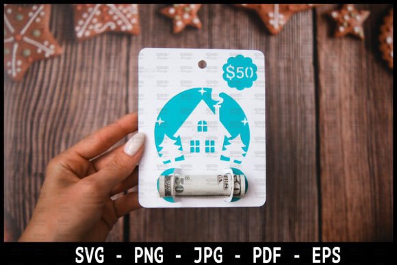 Download Christmas Money Card Holder SVG - Money card holder svg Collection