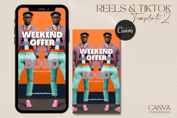 Download Canva Reels TikTok Shorts-Template2 - Tiktok Collection
