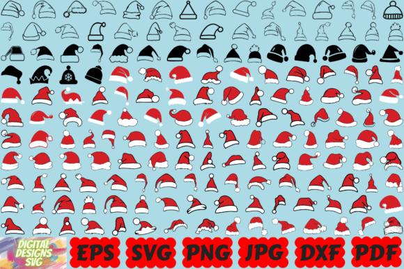Download Santa Hat SVG | Santa SVG | Santa Claus - Premium Resources